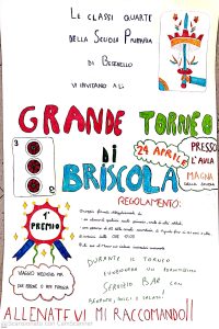 Locandina torneo di briscola